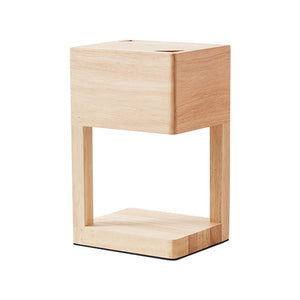Wooden Electric Candle Warmer with Dimmable Switch & Timer
